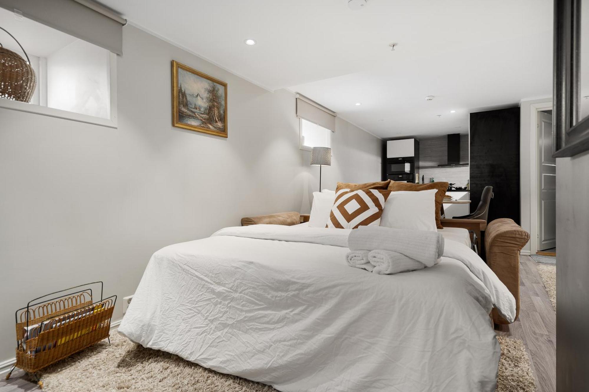 Solsiden Modern Stay: King Beds, Private Entry Trondheim Exteriör bild